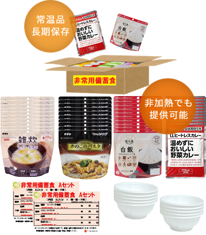 非常用備蓄食イメージ